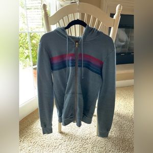 Aviator Nation 5 stripe hoodie